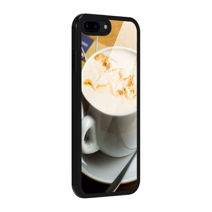 Morning Coffee Glass Back Case for iPhone 7 Plus
