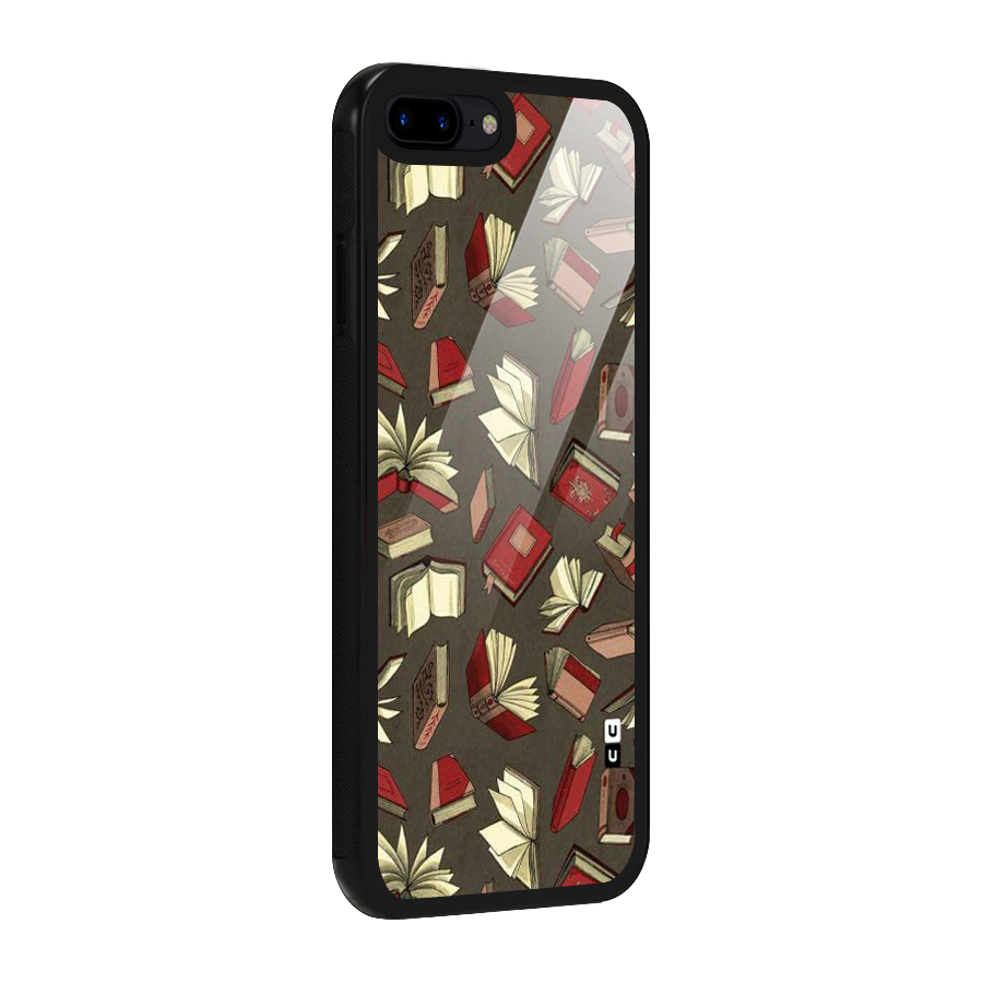 Nerd Head Glass Back Case for iPhone 7 Plus