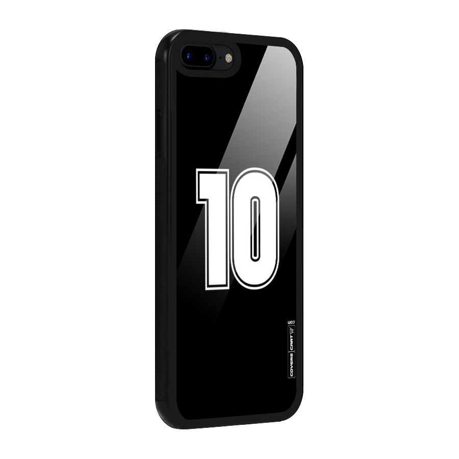 Number 10 Glass Back Case for iPhone 7 Plus