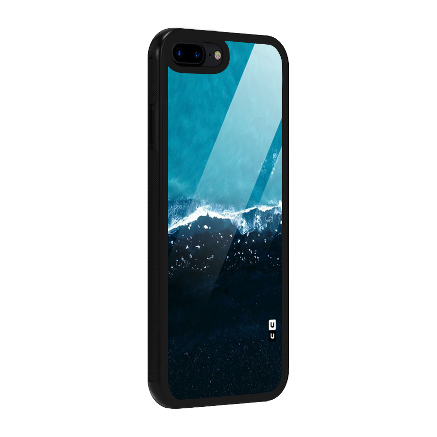 Ocean Blues Glass Back Case for iPhone 7 Plus