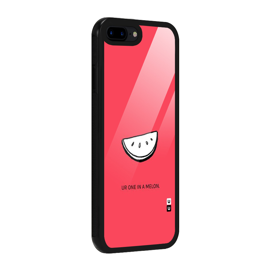 One In Melon Glass Back Case for iPhone 7 Plus