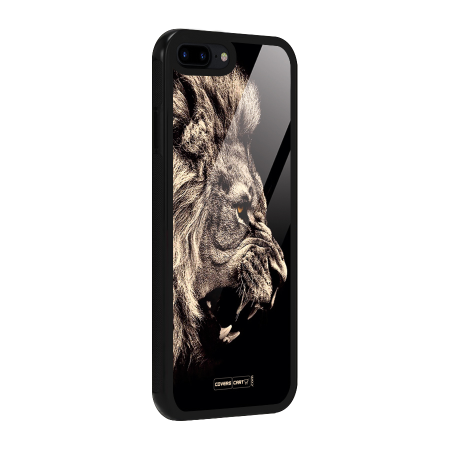 Roaring Lion Glass Back Case for iPhone 7 Plus