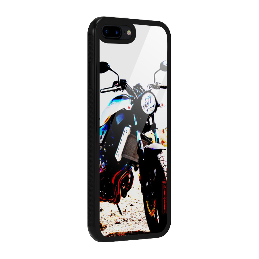 Stylish Ride Extreme Glass Back Case for iPhone 7 Plus
