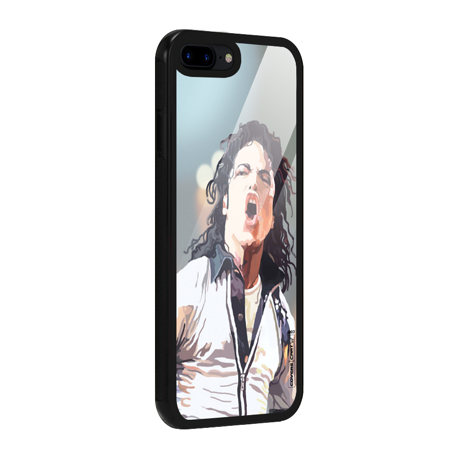 The Legend Michael Jackson Glass Back Case for iPhone 7 Plus