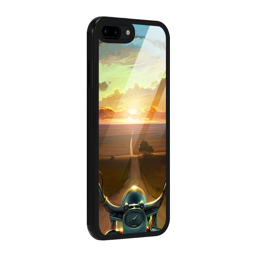 The Long Ride Glass Back Case for iPhone 7 Plus