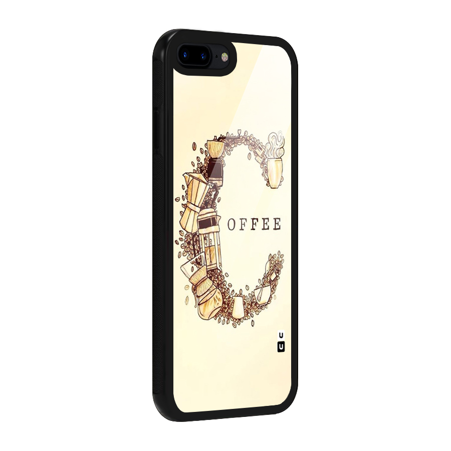 Vintage Coffee Glass Back Case for iPhone 7 Plus