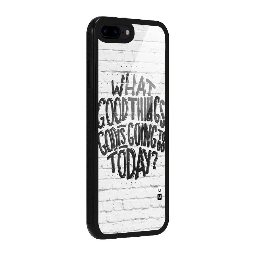 Wall Good Glass Back Case for iPhone 7 Plus