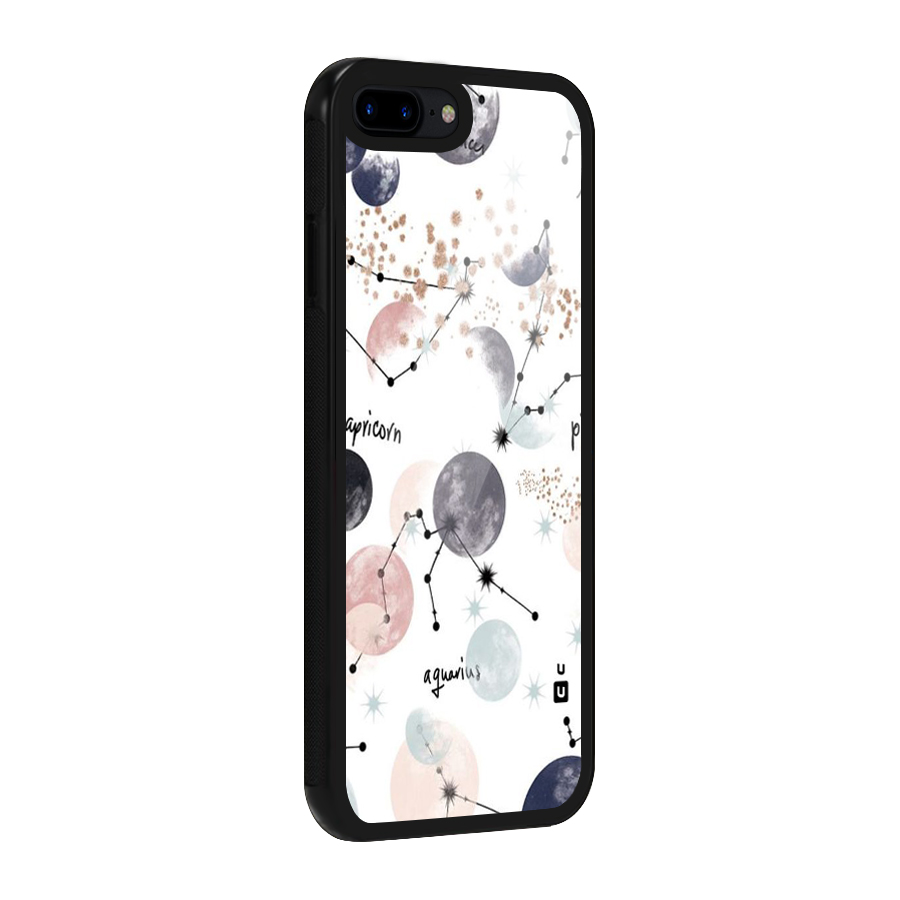 Zodiac Glass Back Case for iPhone 7 Plus