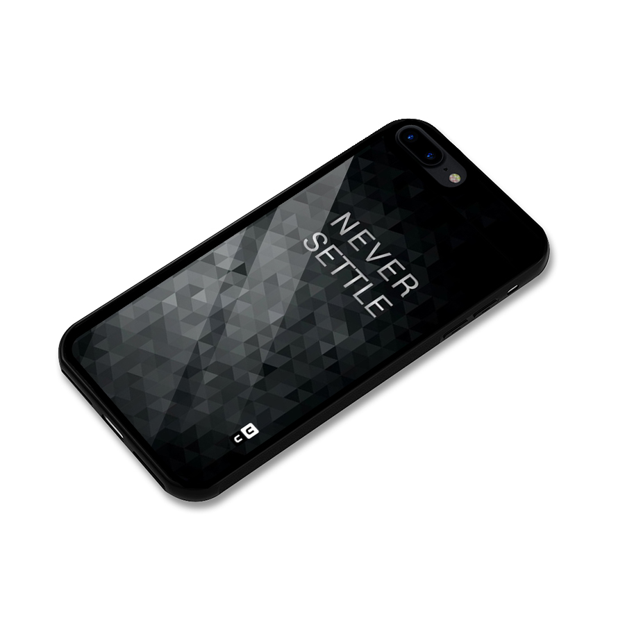 Abstract No Settle Glass Back Case for iPhone 7 Plus