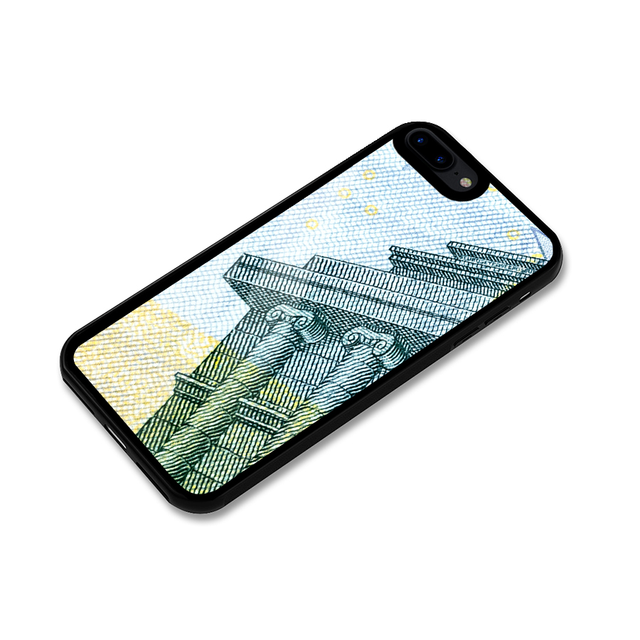 Baroque and Rococo style Glass Back Case for iPhone 7 Plus