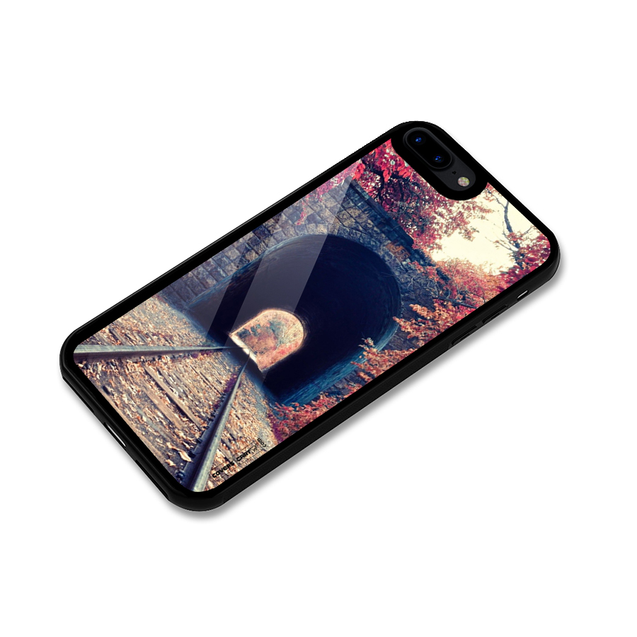 Beautiful Track Glass Back Case for iPhone 7 Plus