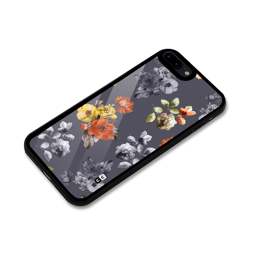 Beauty Art Bloom Glass Back Case for iPhone 7 Plus