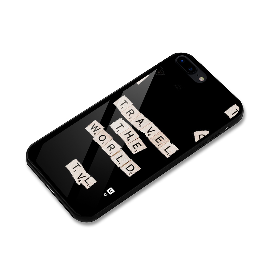 Blocks Travel Glass Back Case for iPhone 7 Plus