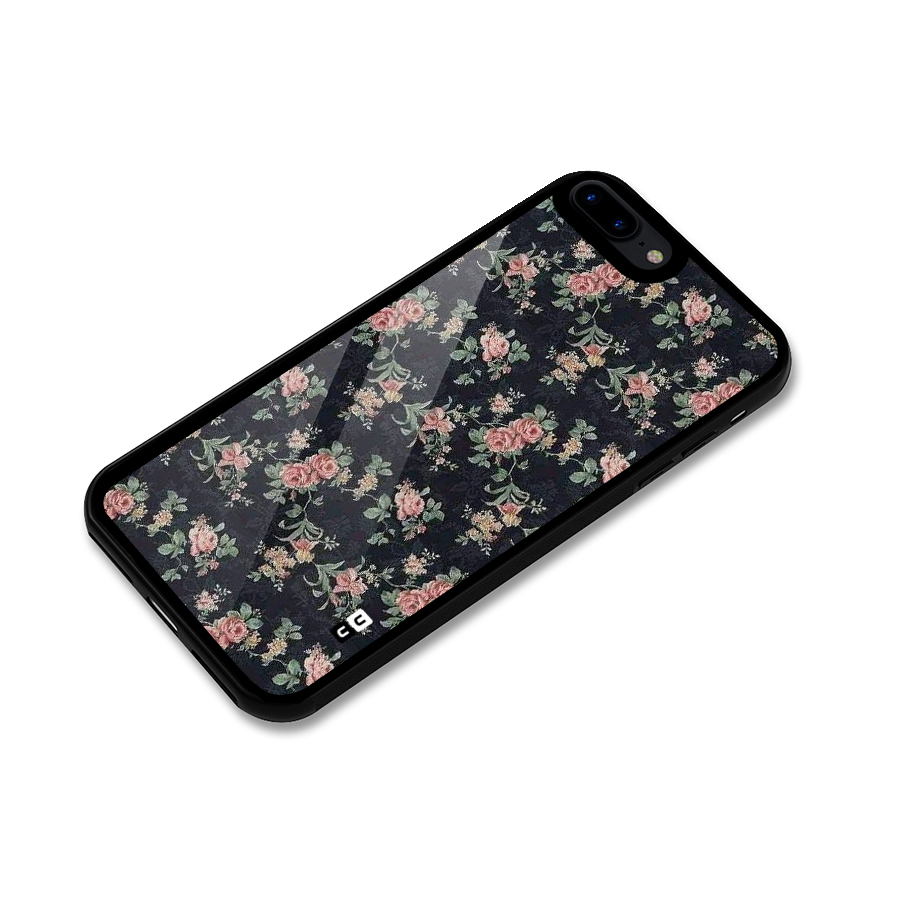 Bloom Black Glass Back Case for iPhone 7 Plus