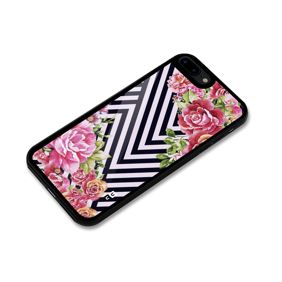Bloom Zig Zag Glass Back Case for iPhone 7 Plus