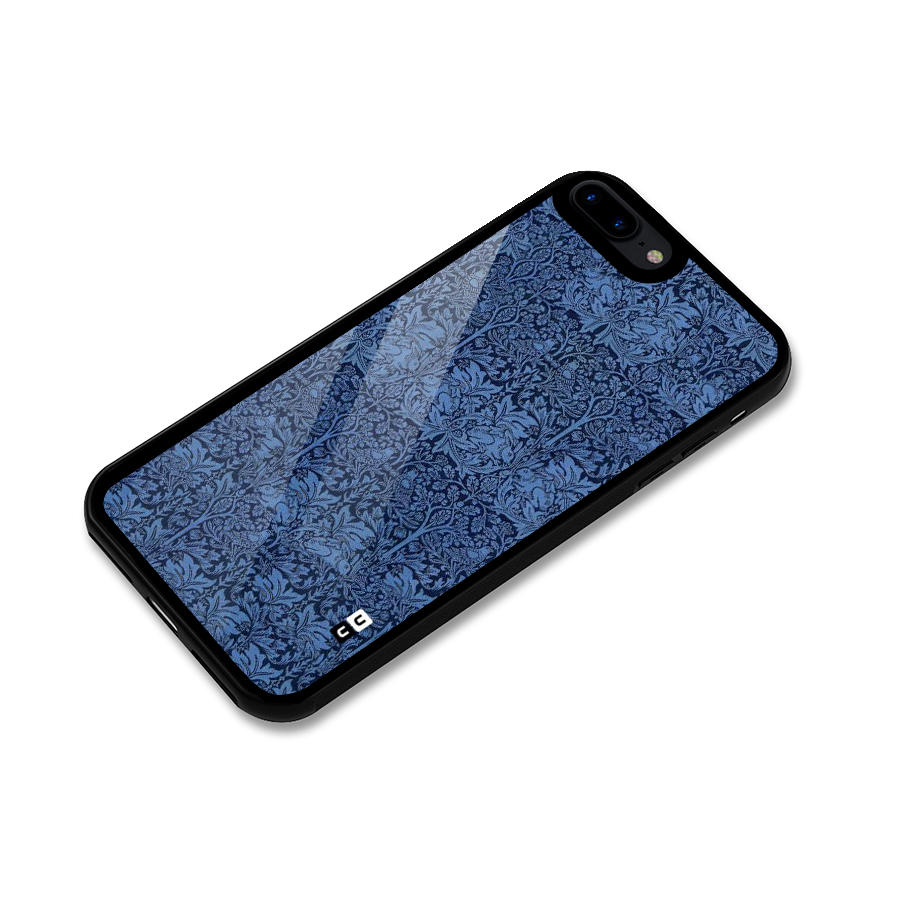 Carving Design Glass Back Case for iPhone 7 Plus
