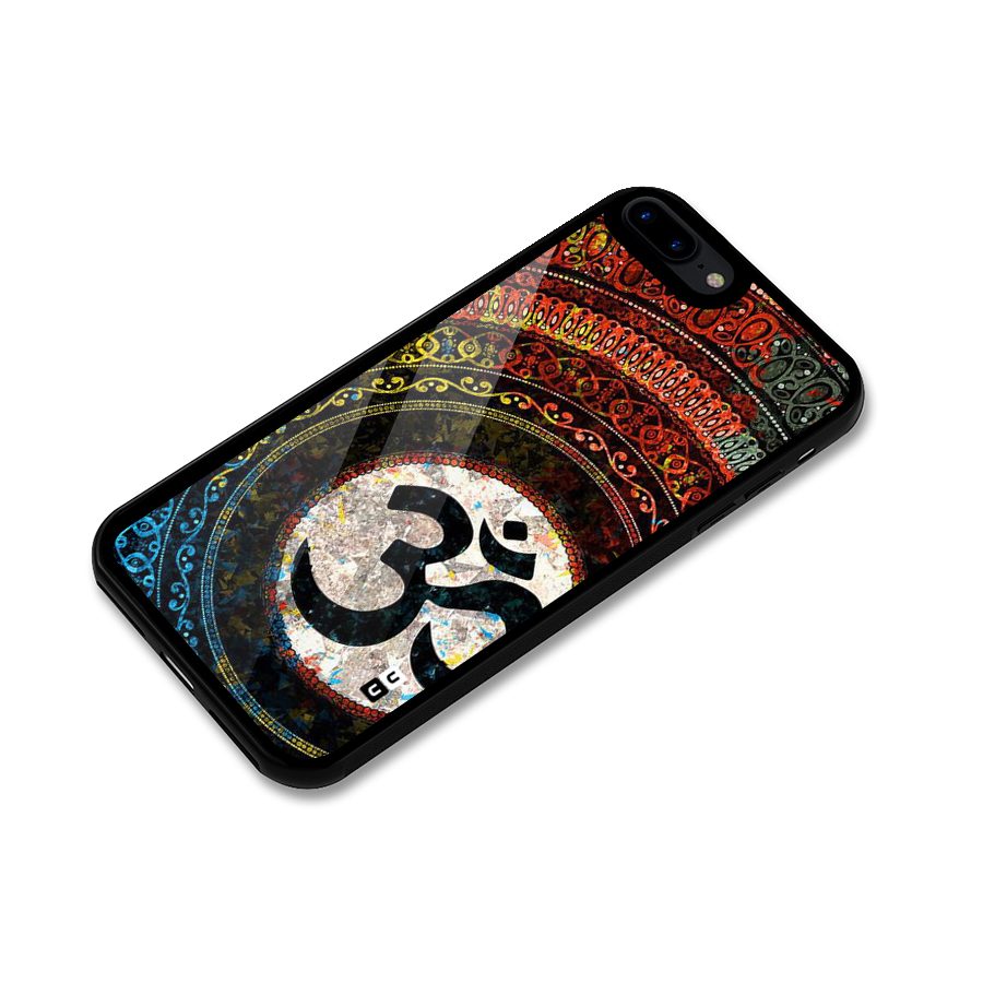 Culture Om Design Glass Back Case for iPhone 7 Plus