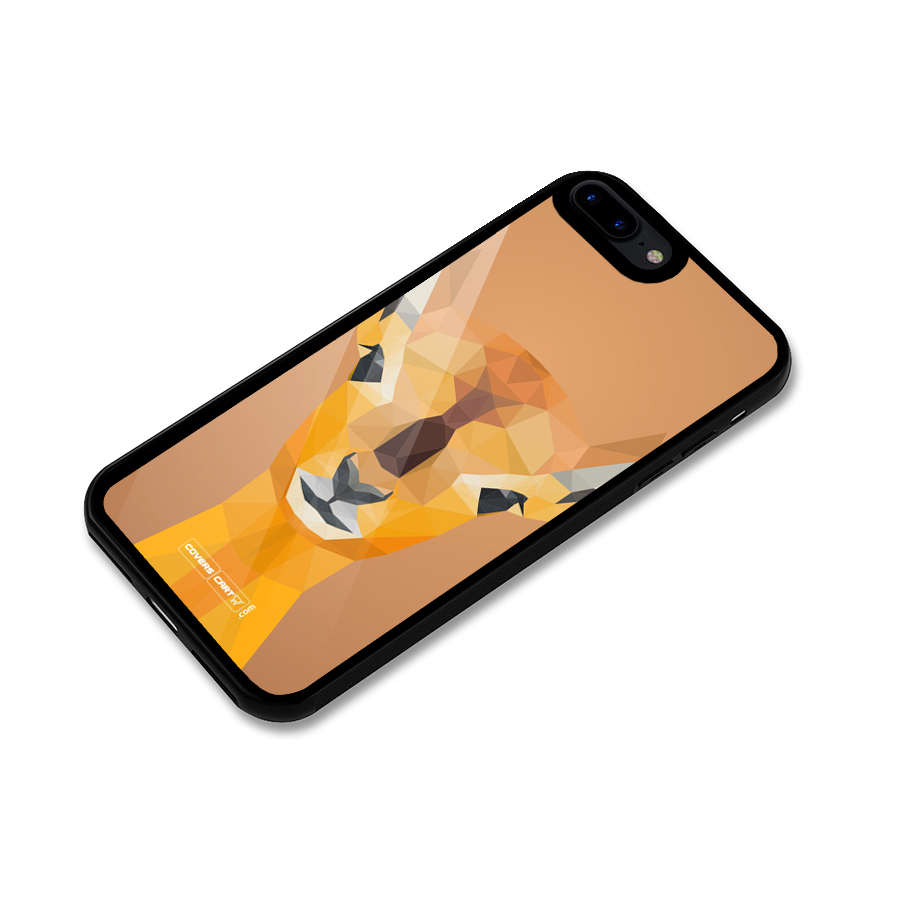Cute Deer Glass Back Case for iPhone 7 Plus