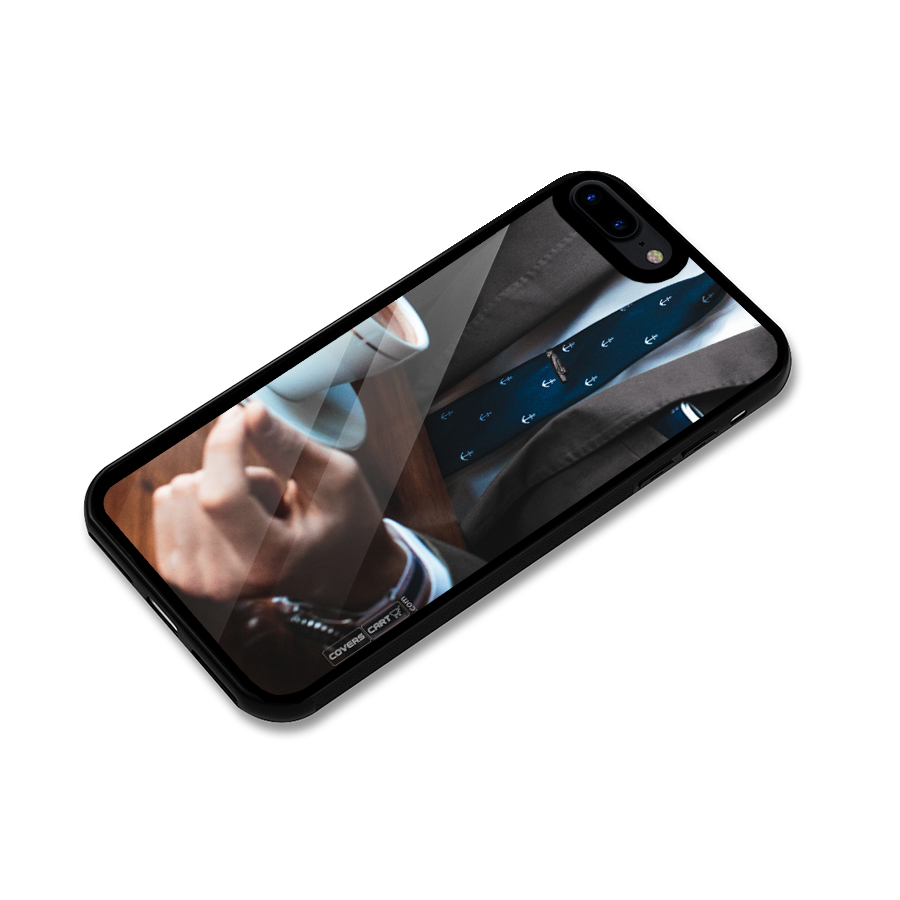Dapper Suit Glass Back Case for iPhone 7 Plus