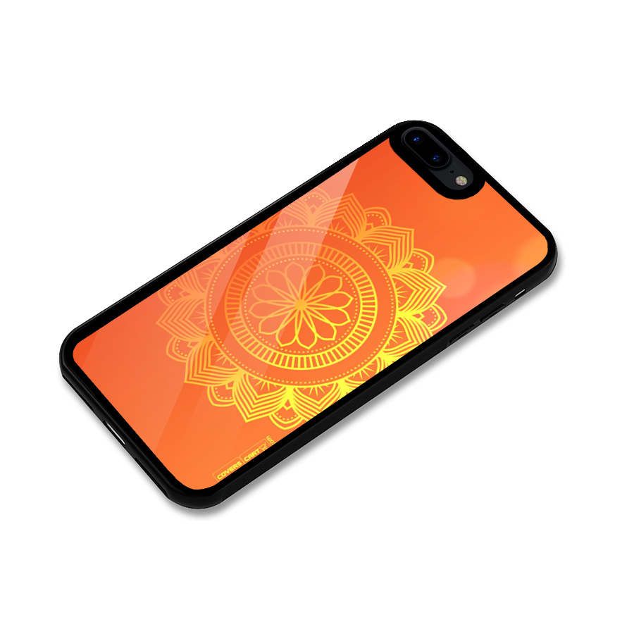 Diwali Rangoli Glass Back Case for iPhone 7 Plus