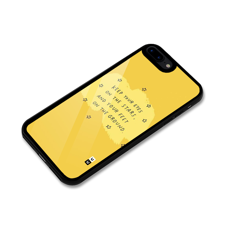 Feet On Ground Glass Back Case for iPhone 7 Plus