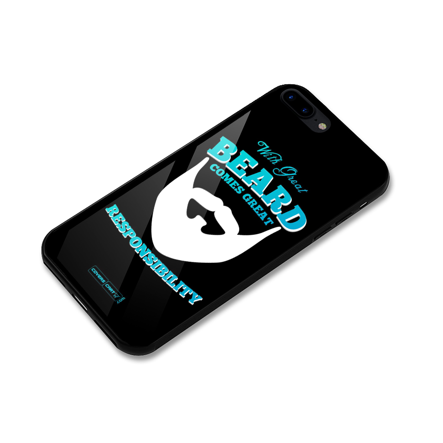 Great Beard Glass Back Case for iPhone 7 Plus