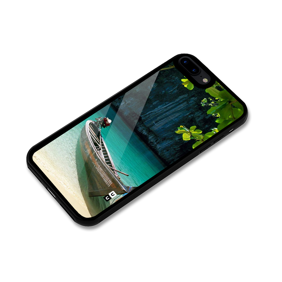 Lets Cross Over Glass Back Case for iPhone 7 Plus