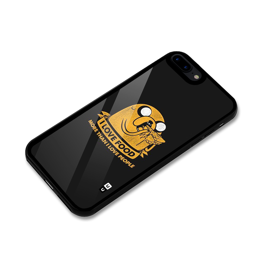 Love Food Glass Back Case for iPhone 7 Plus