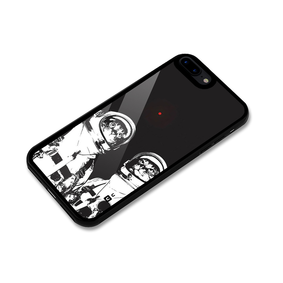 Meow Moon Glass Back Case for iPhone 7 Plus