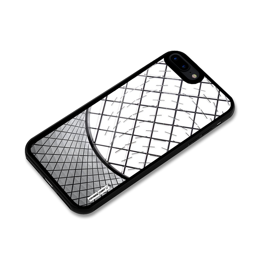 Modern Abstract Pattern Glass Back Case for iPhone 7 Plus