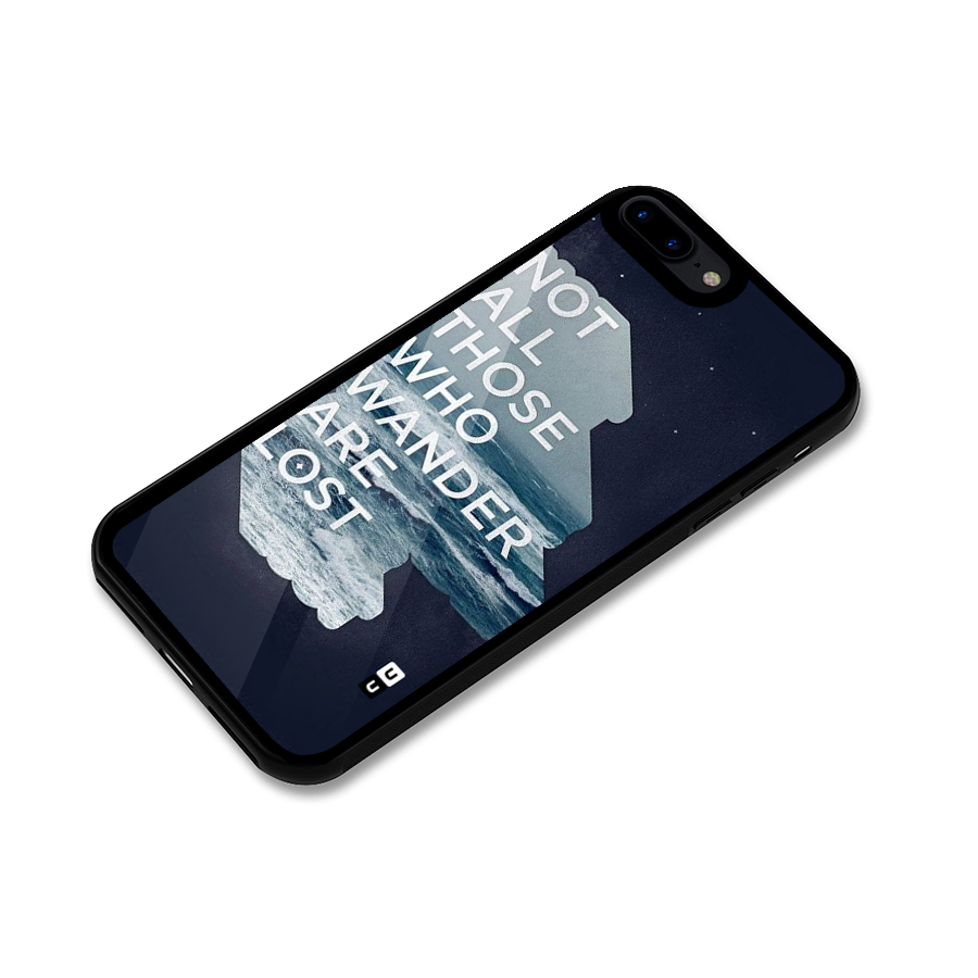Not Lost Glass Back Case for iPhone 7 Plus