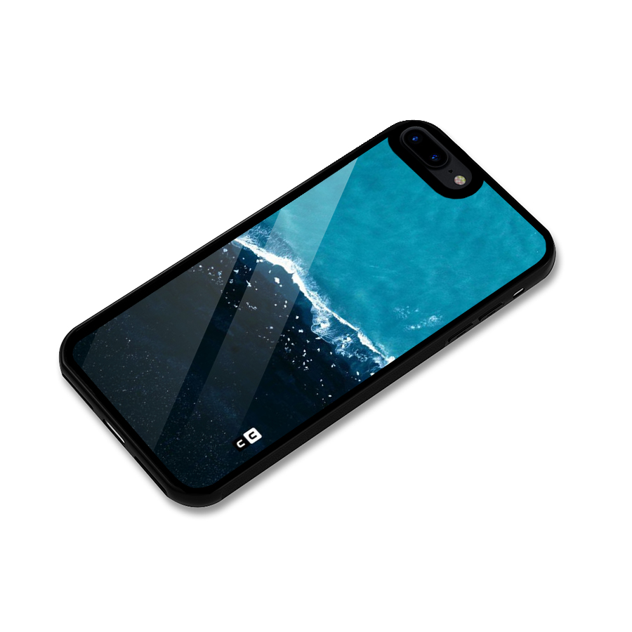 Ocean Blues Glass Back Case for iPhone 7 Plus
