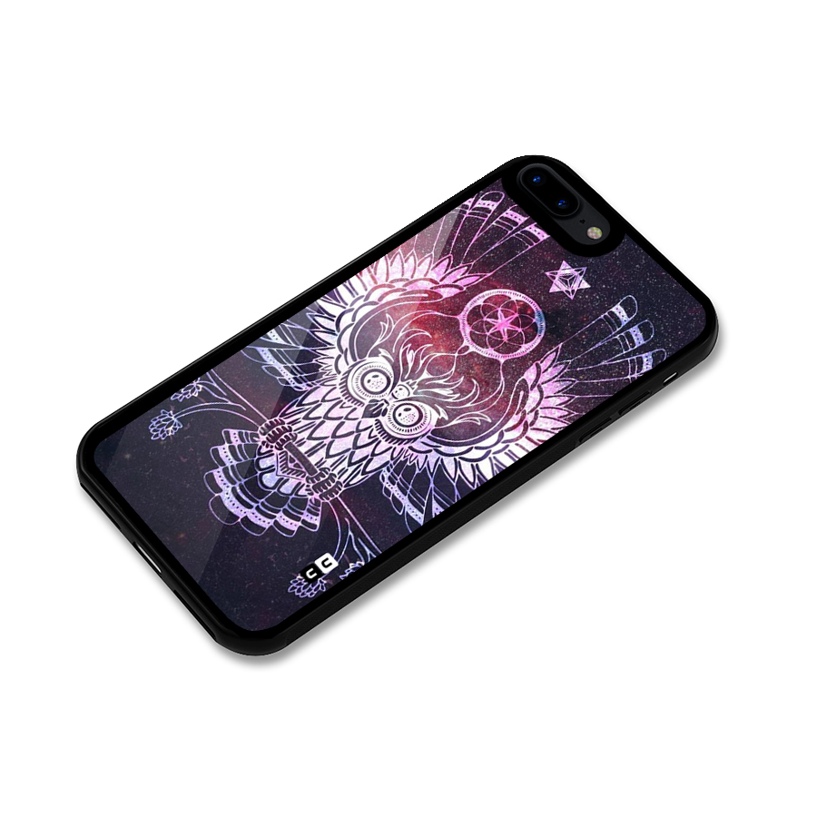 Owl Quirk Swag Glass Back Case for iPhone 7 Plus