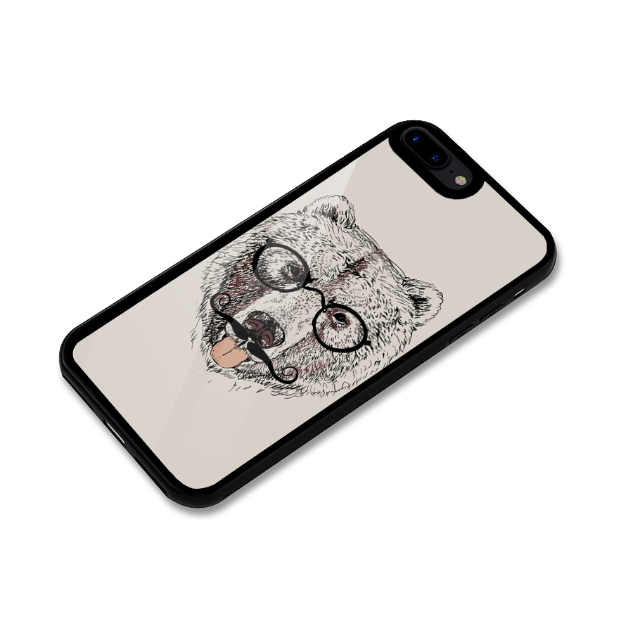 Studious Bear Glass Back Case for iPhone 7 Plus