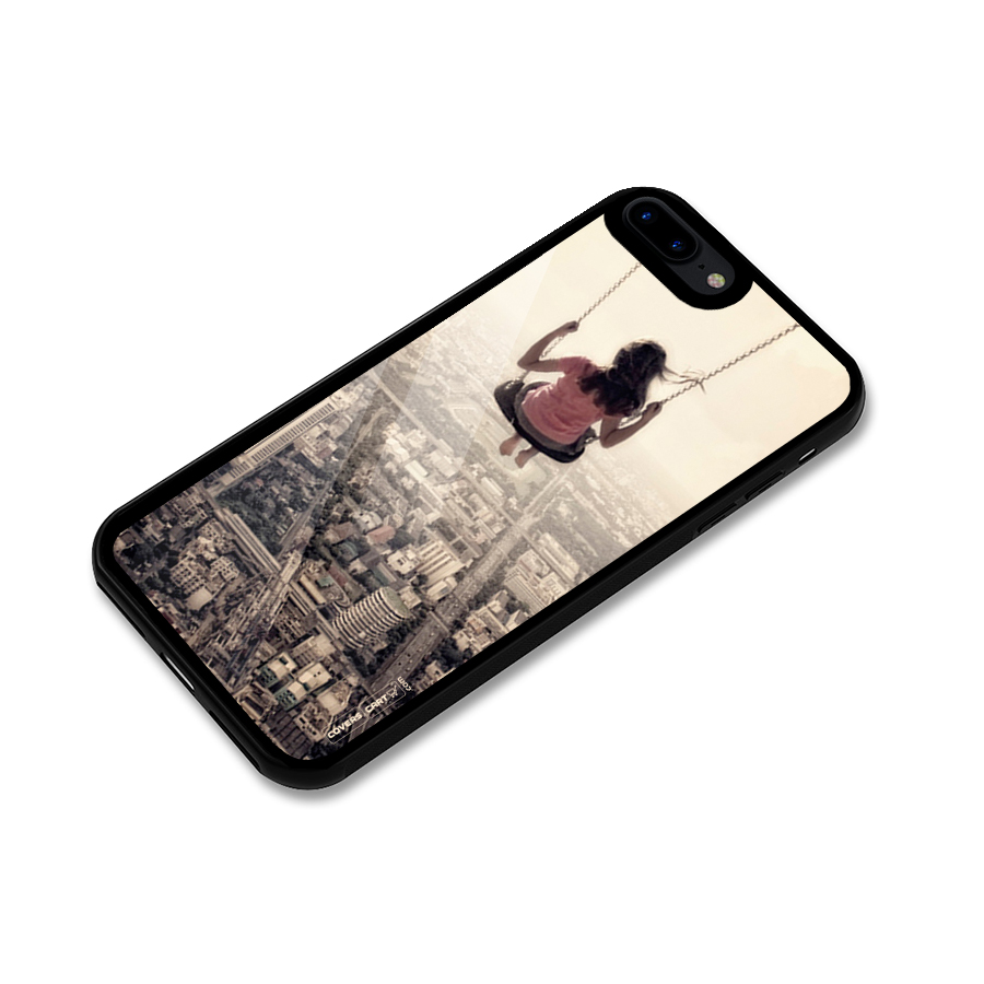 Top Of The World Glass Back Case for iPhone 7 Plus