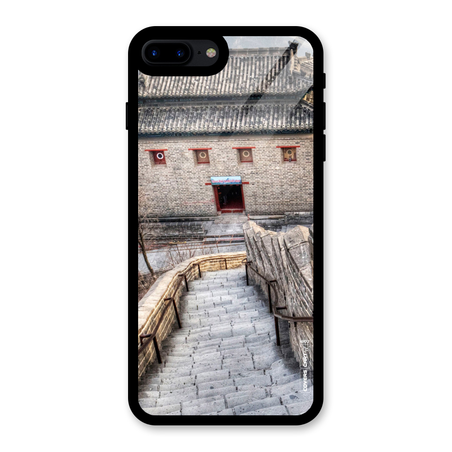 Ancient Strairs Glass Back Case for iPhone 8 Plus