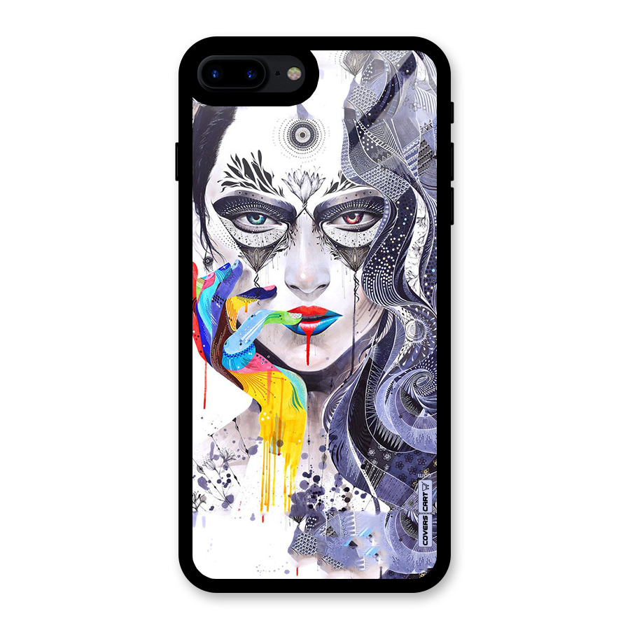 Astonishing Artwork Glass Back Case for iPhone 8 Plus