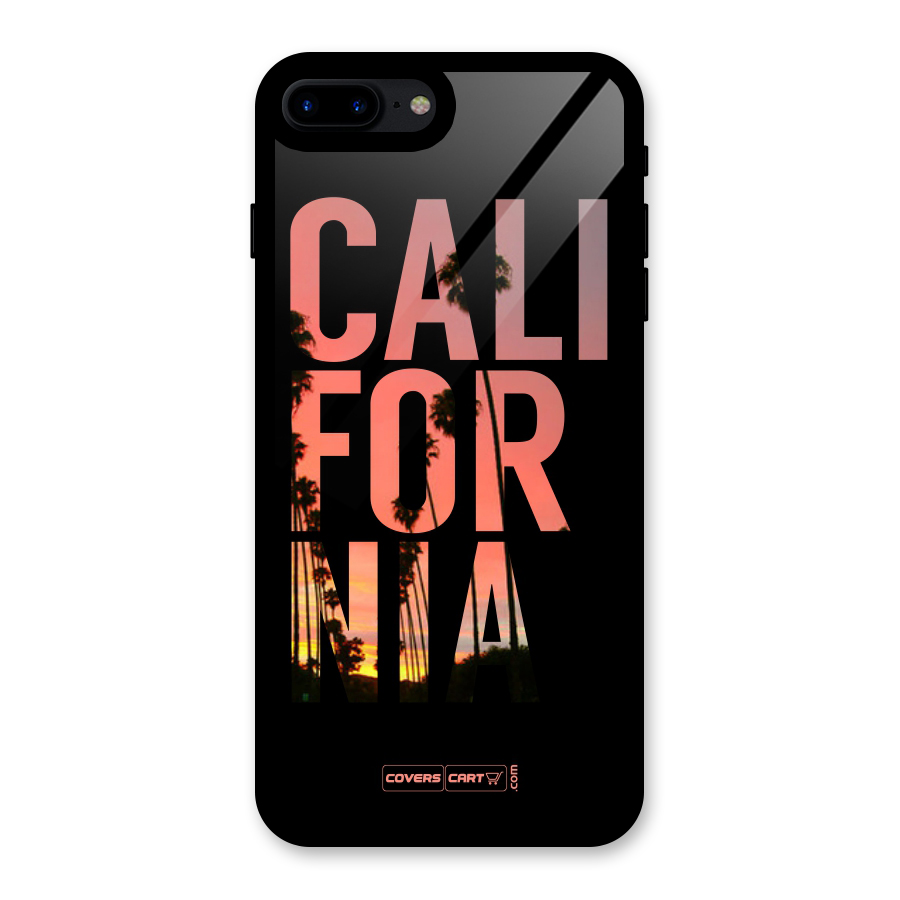 California Glass Back Case for iPhone 8 Plus