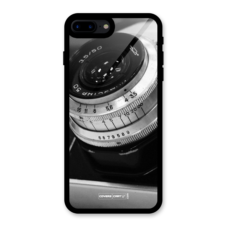 Camera Lens Glass Back Case for iPhone 8 Plus