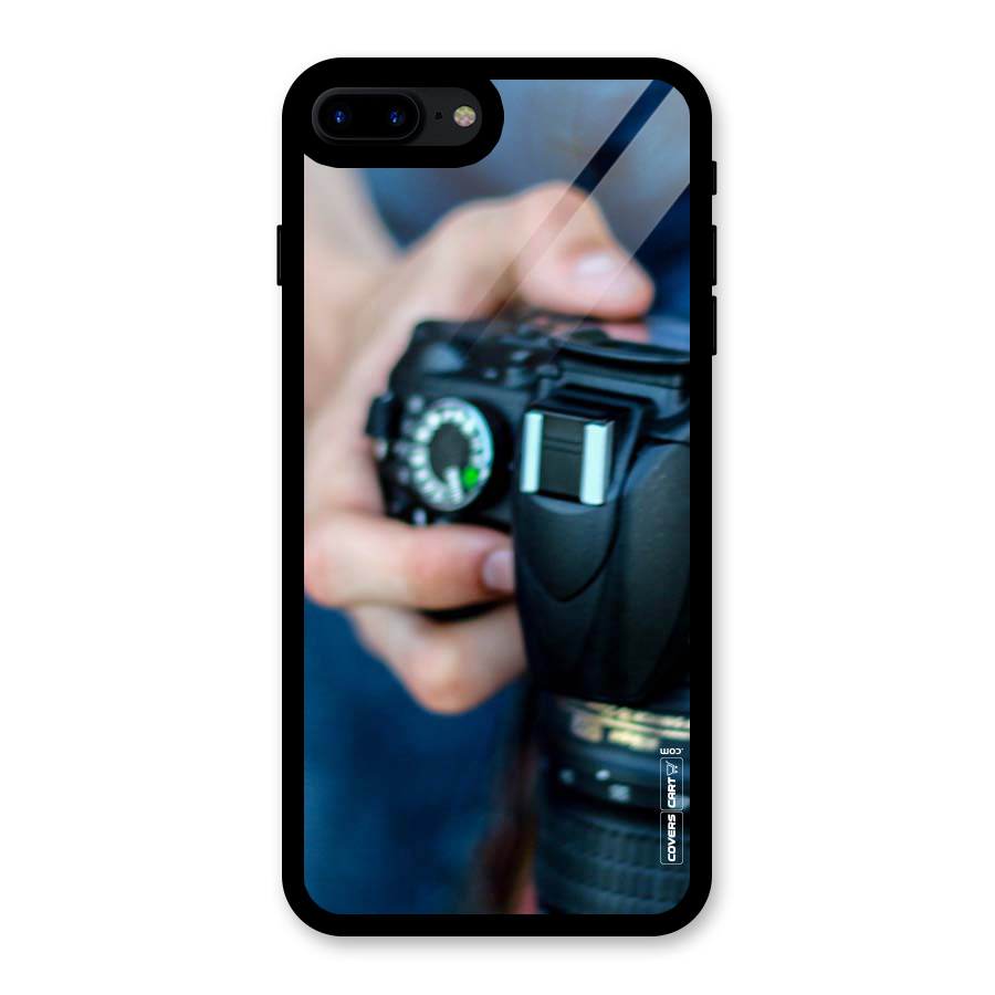 Camera Love Glass Back Case for iPhone 8 Plus