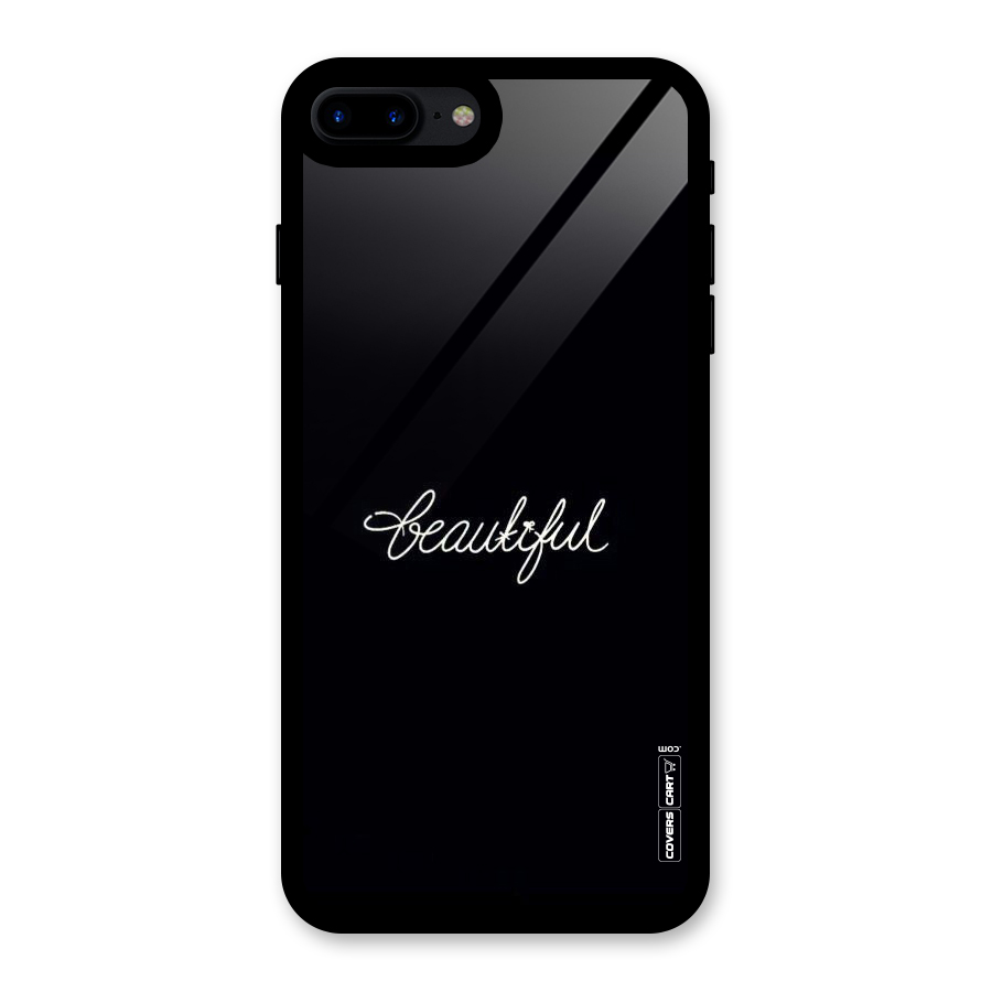 Classic Beautiful Glass Back Case for iPhone 8 Plus