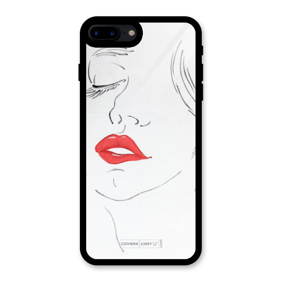 Classy Girl Glass Back Case for iPhone 8 Plus