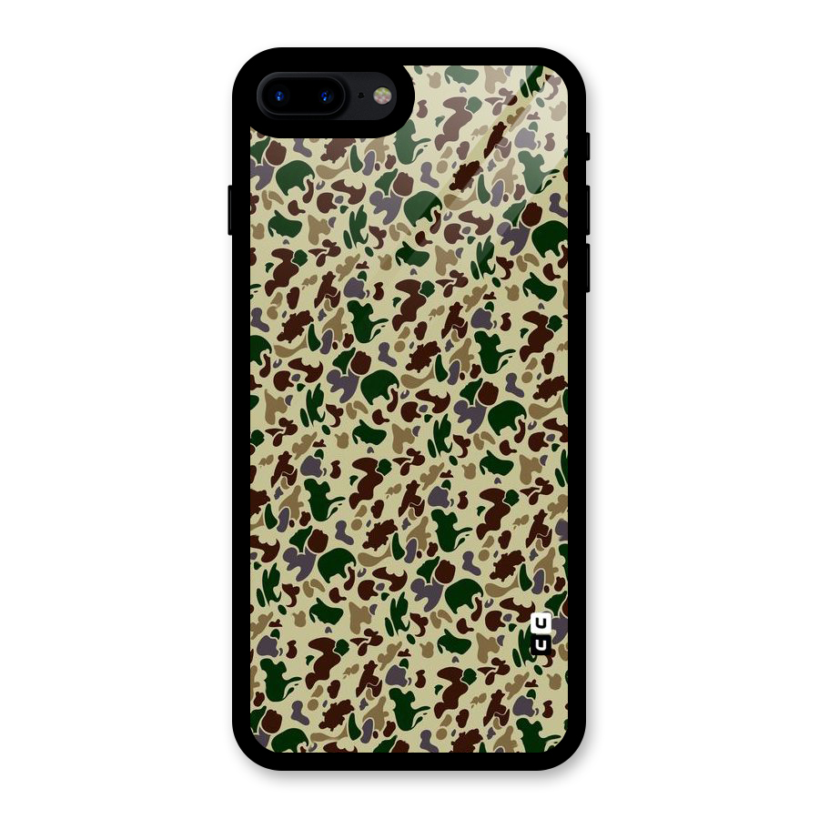 Colored Shapes Glass Back Case for iPhone 8 Plus