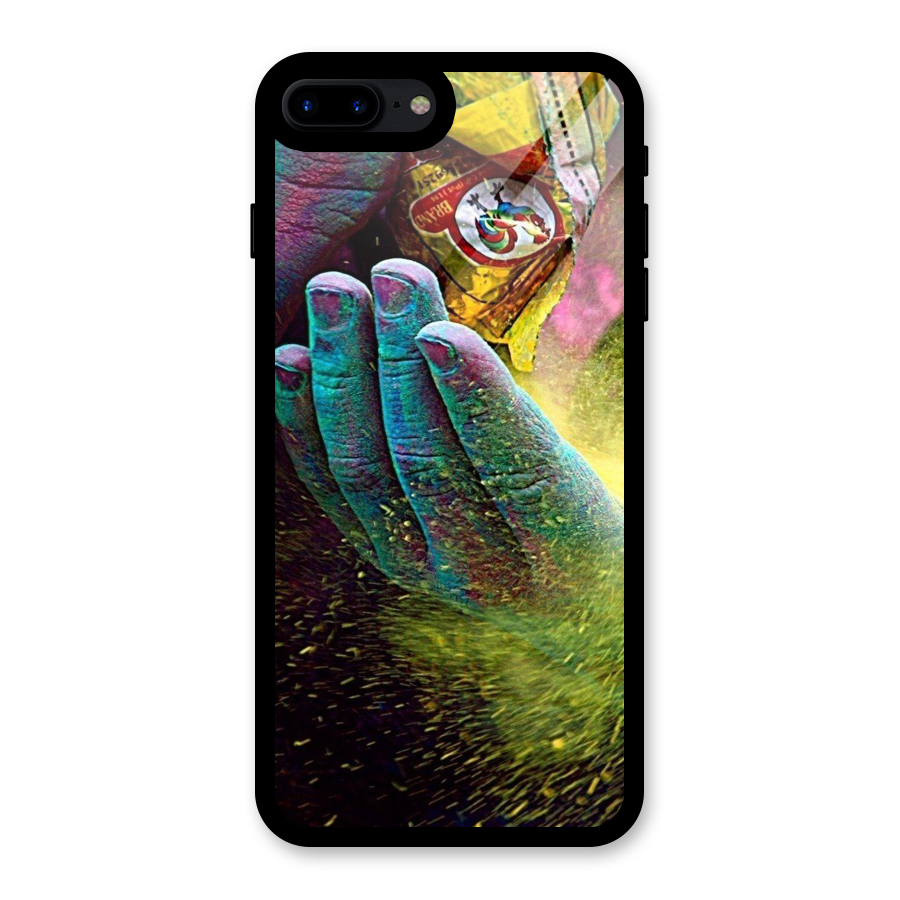 Colours Glass Back Case for iPhone 8 Plus