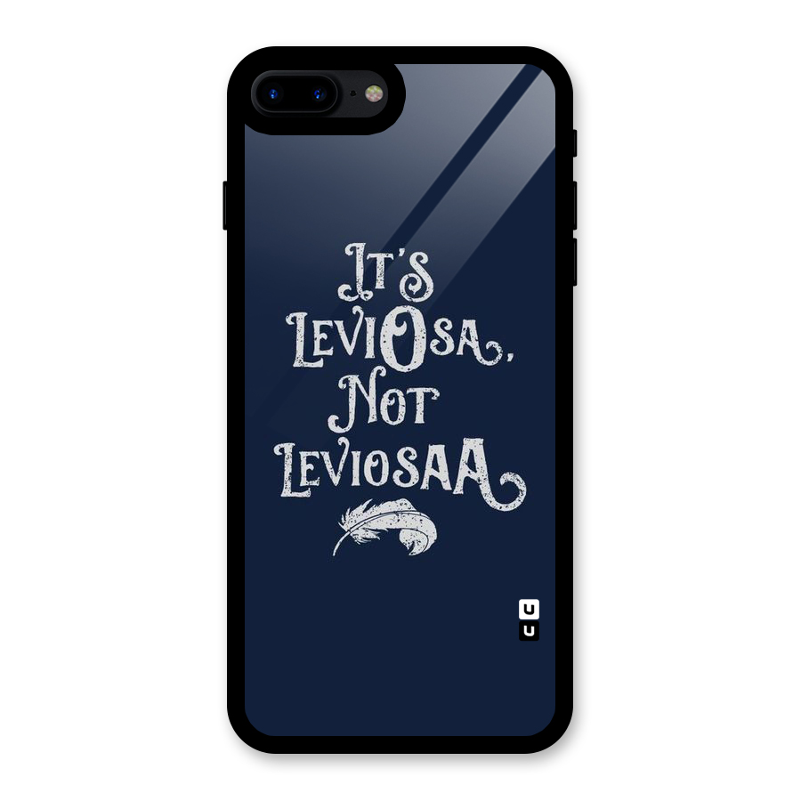 Correction Feather Glass Back Case for iPhone 8 Plus