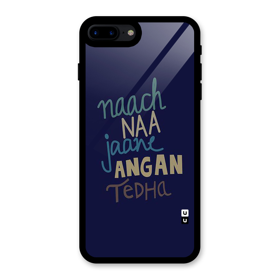 Dance Words Glass Back Case for iPhone 8 Plus
