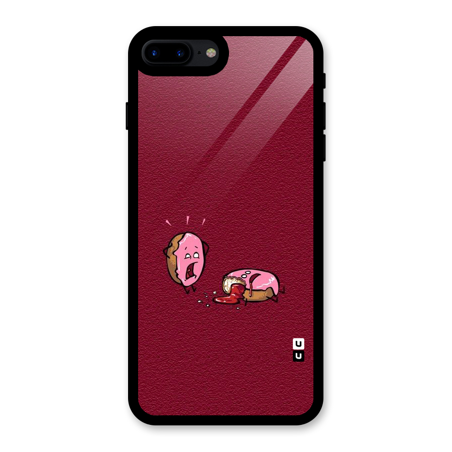 Donut Murder Glass Back Case for iPhone 8 Plus