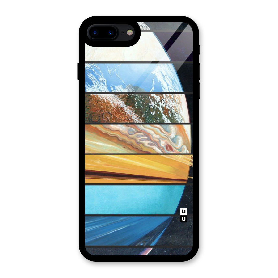 Earthly Design Glass Back Case for iPhone 8 Plus