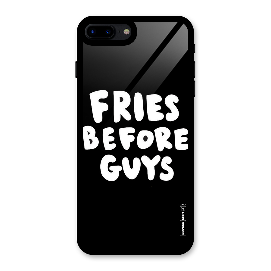 Fries Always Glass Back Case for iPhone 8 Plus