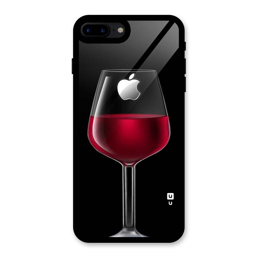 Fruit Printed Design Glass Back Case for iPhone 8 Plus